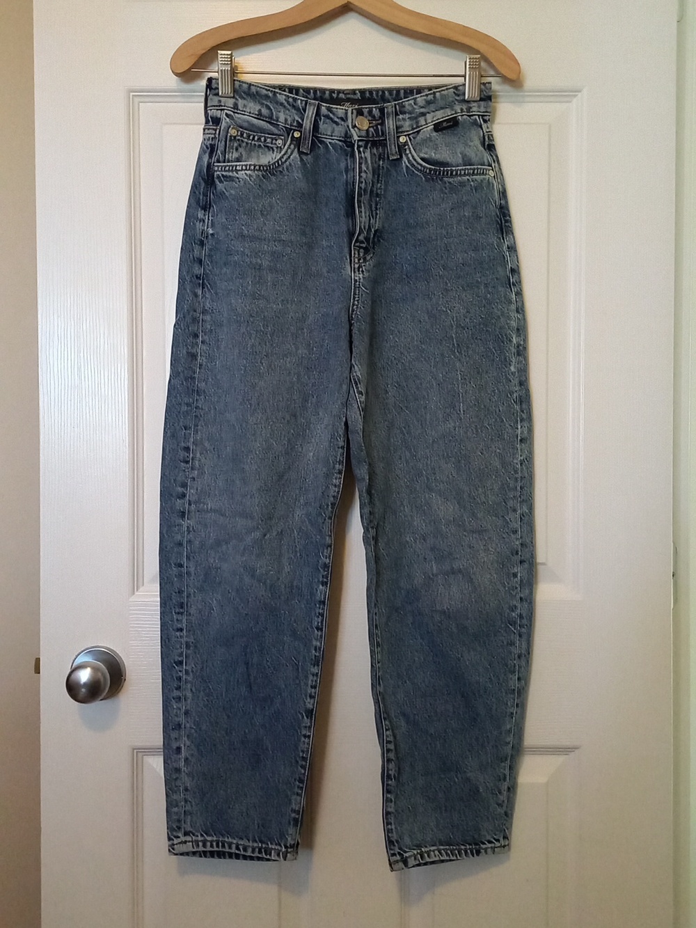 Mavi Luna Blue Denim High Rise Jeans